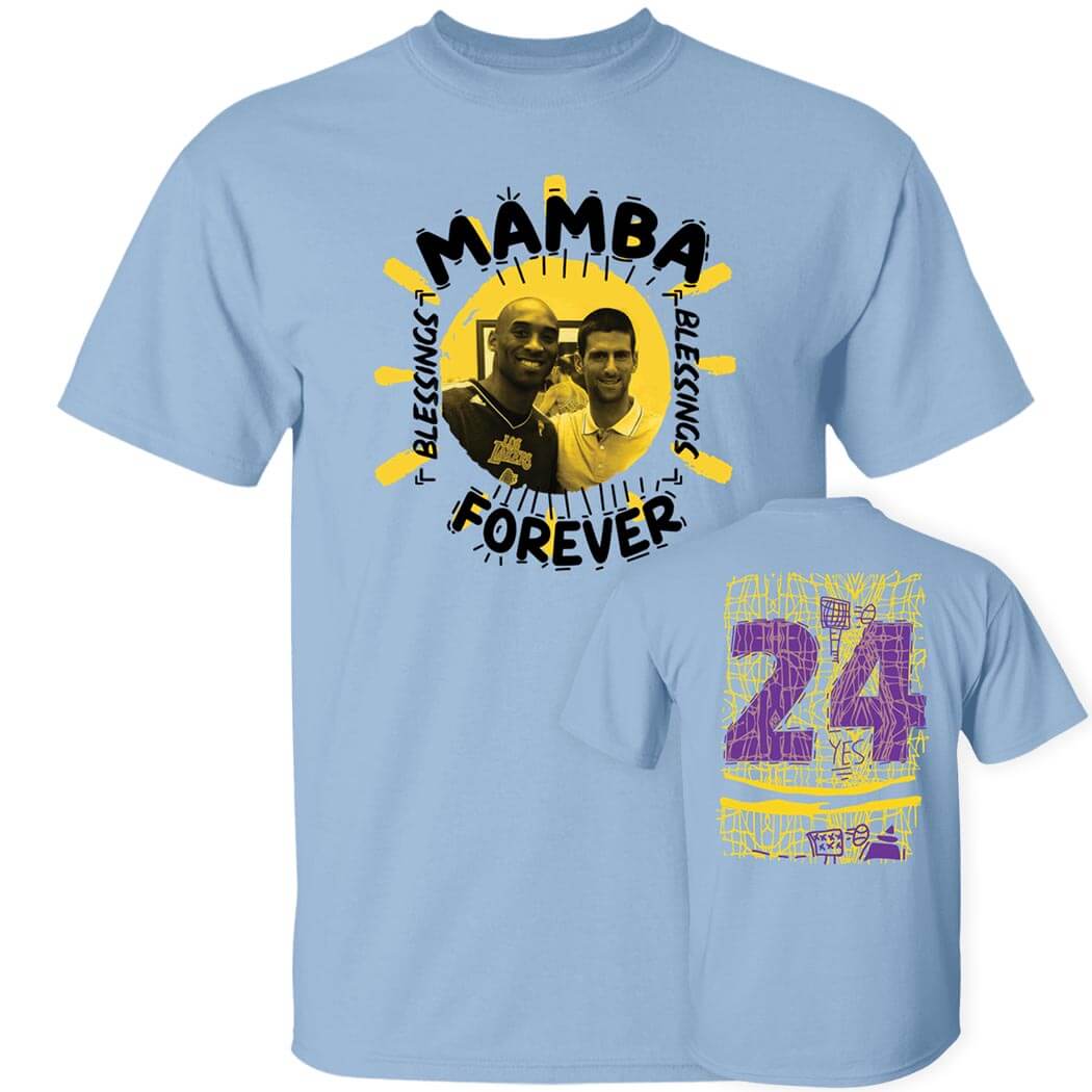 [Front+Back] Djokovic Mamba Forever Shirt