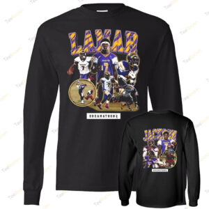 [Front+Back] Lamar Jackson Hs Dreams Long Sleeve Shirt