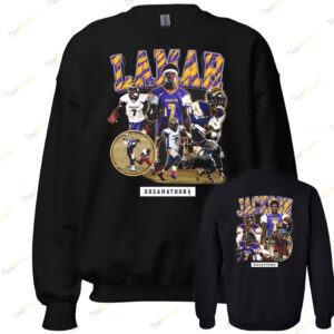 [Front+Back] Lamar Jackson Hs Dreams Sweatshirt