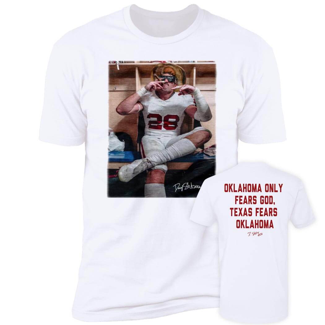 [Front+Back] Stutsman Texas Fears Oklahoma Premium SS T-Shirt
