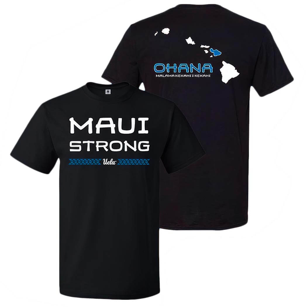 [Front+Back] Ucla Maui Strong Shirt