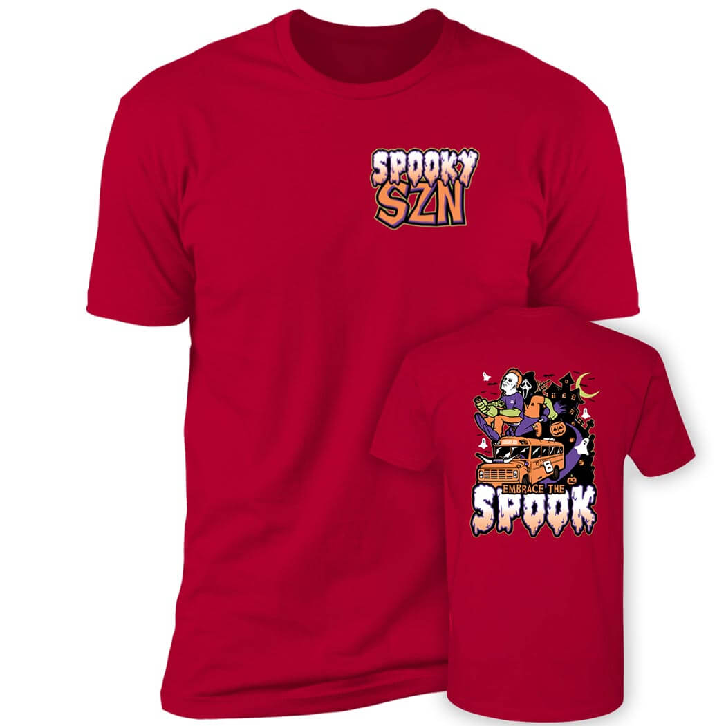 [Front+Back]Barstool Spooktober Spooky Premium SS Shirt
