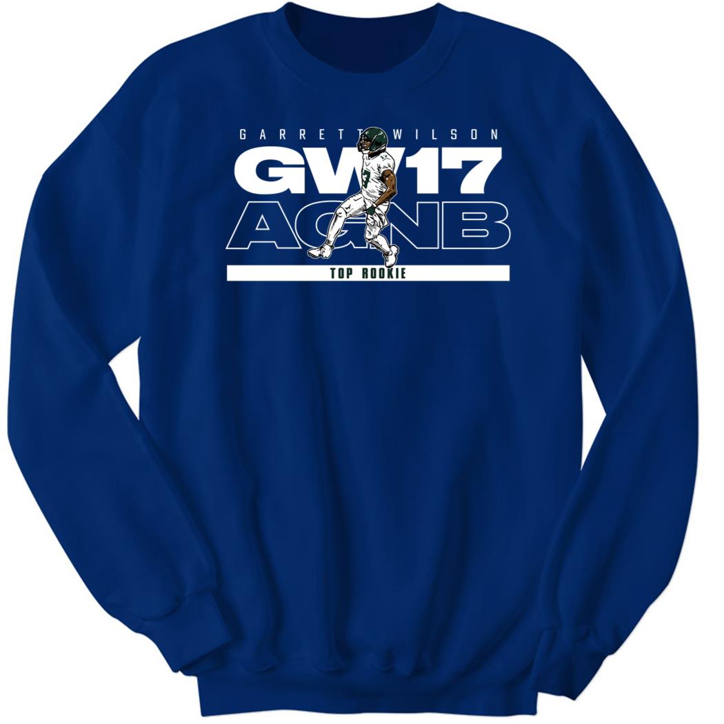 Garrett Wilson Gw17 Agnb Top Rookie Sweatshirt