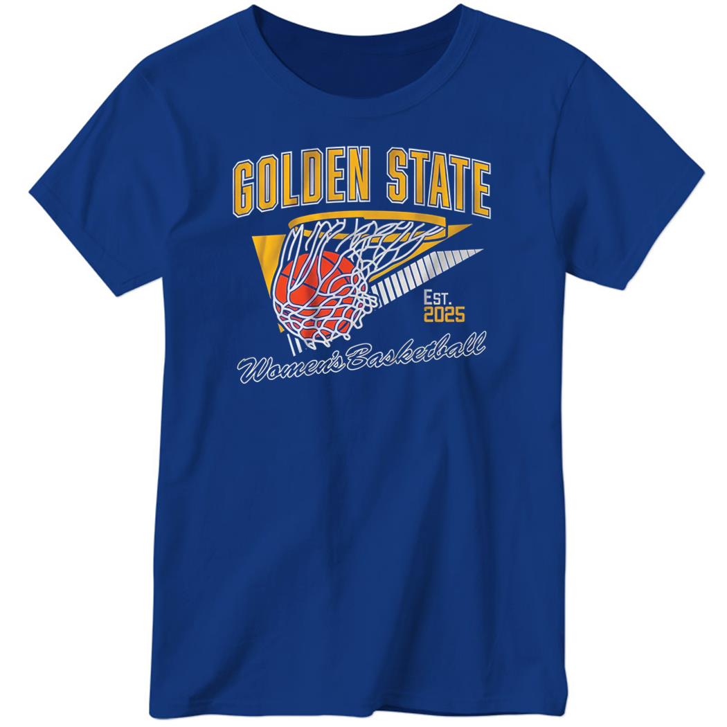 Golden State Women’s Basketball Ladies Boyfriend Shirt