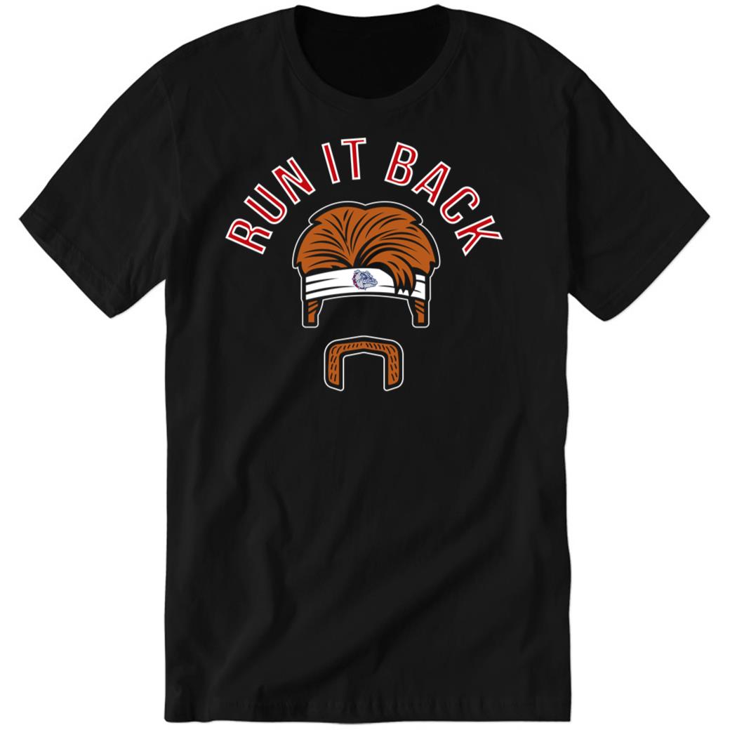 Gonzaga Basketball Drew Timme Run It Back Premium SS T-Shirt