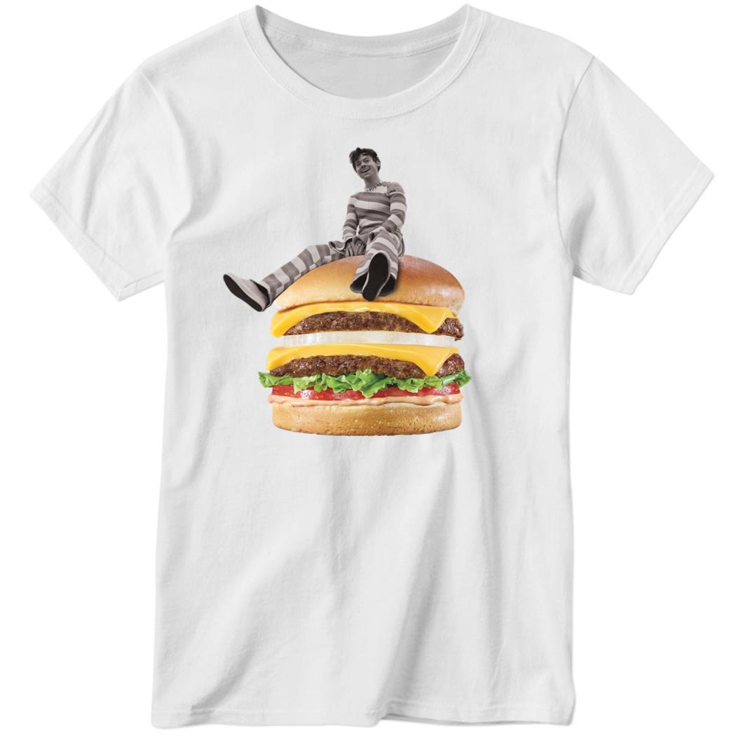 Harry Styles Hamburger Shirt