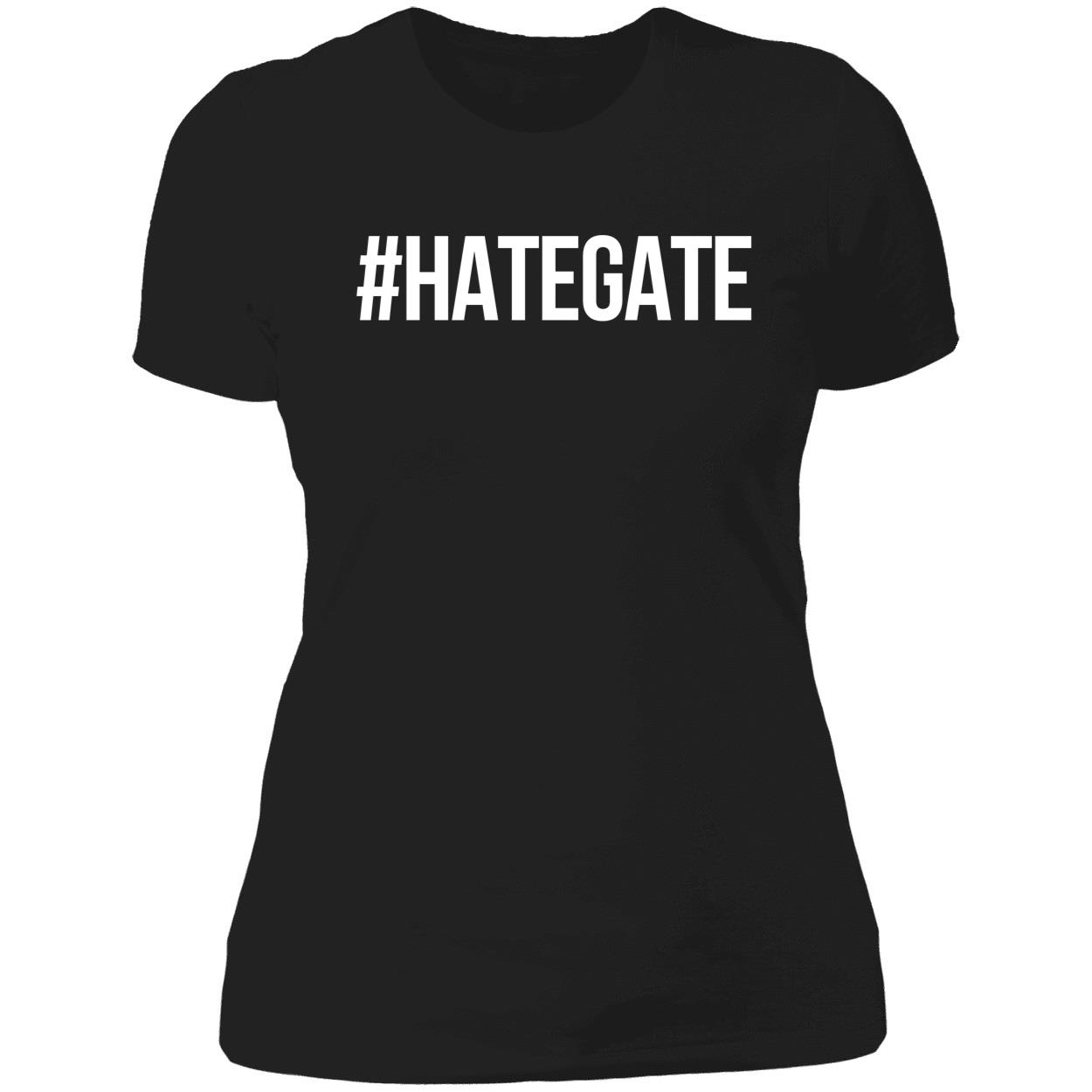 #HateGate Black Ladies Boyfriend Shirt