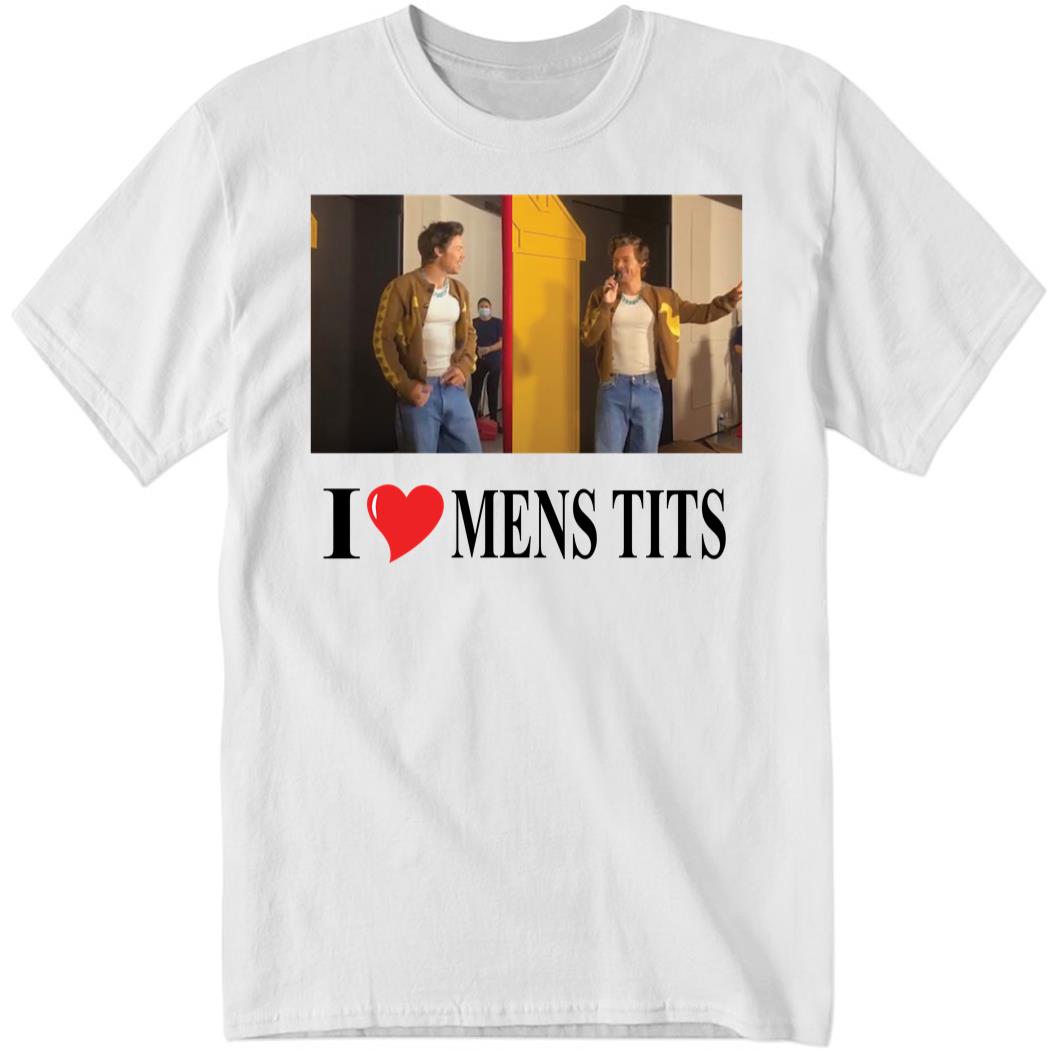 Heartsantidote I Love Mens Tits HarryStyles Shirt