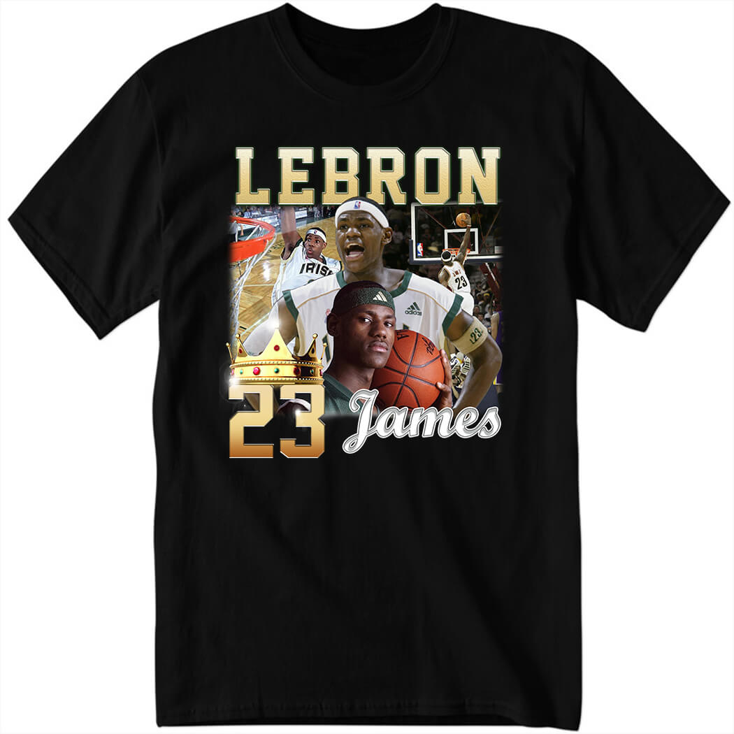 High School 23 Lebron James Shirt