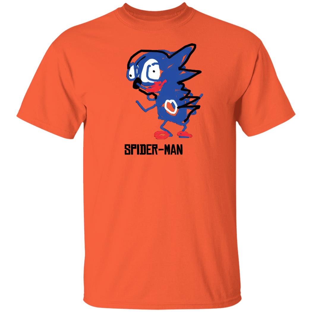 Horror Sonic Spider Man Shirt