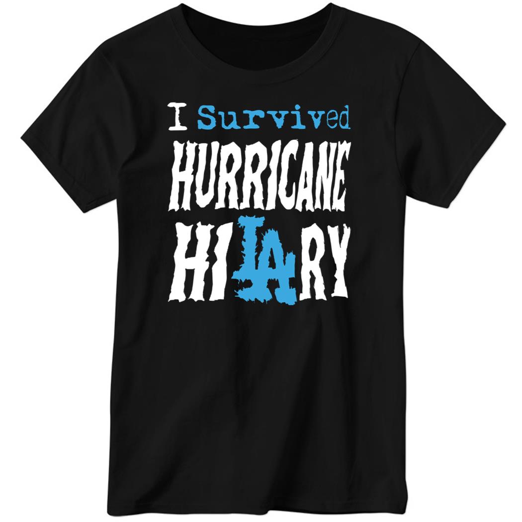 Hurricane Hilary August 2023 Ladies Boyfriend Shirt