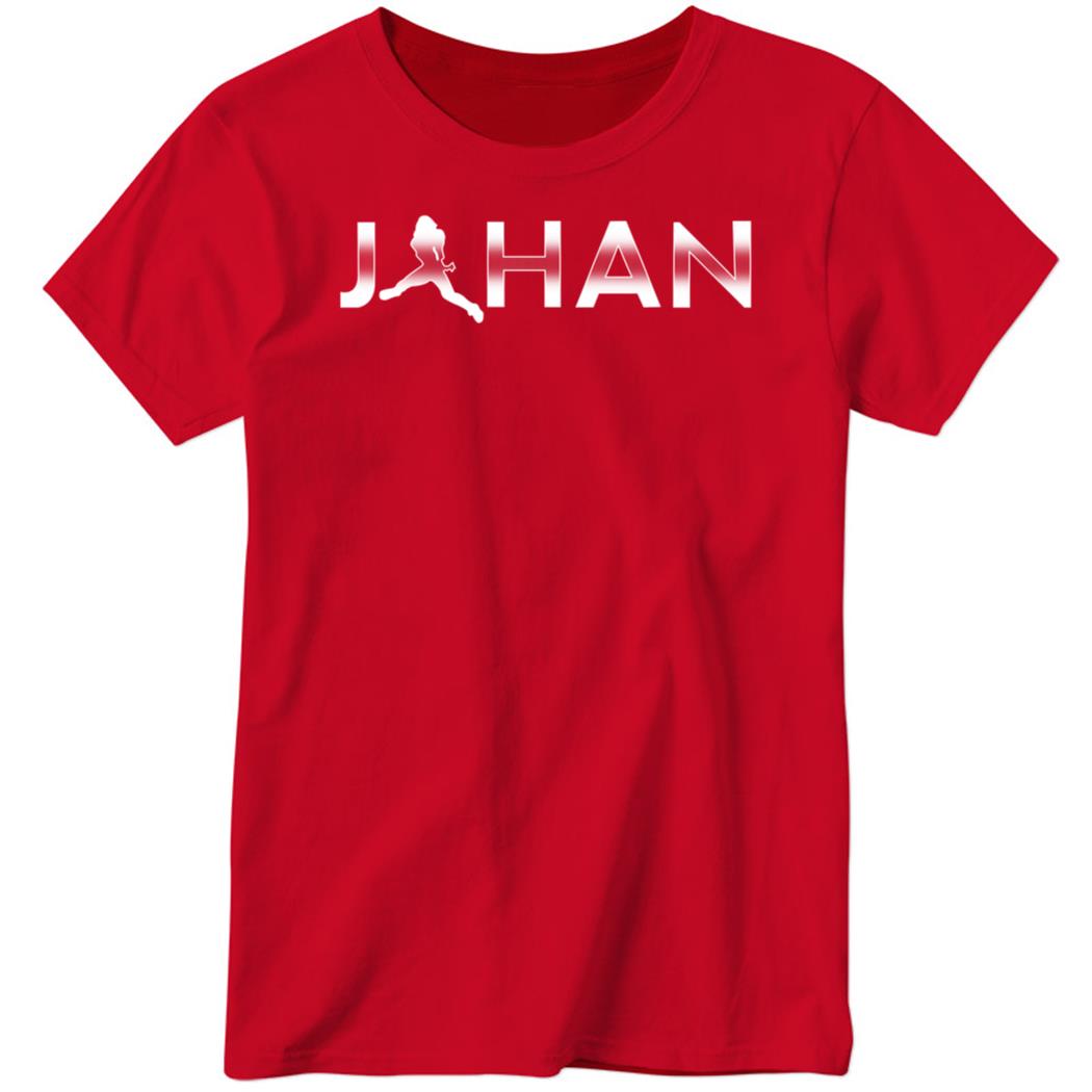 Jahan Dotson Air Jahan Ladies Boyfriend Shirt