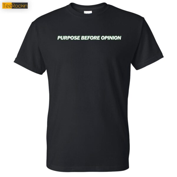 Jalen Hurts Wearing Purpose Before Opinion Premium SS Shirt