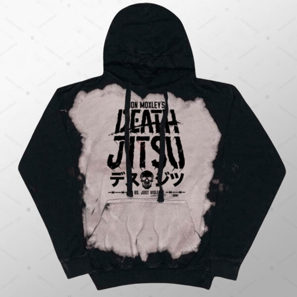 Jon Moxley Death Jitsu Bleach Wash 3D Hoodie