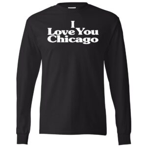 Kim Kardashian Wearing I Love You Chicago Long Sleeve Shirt