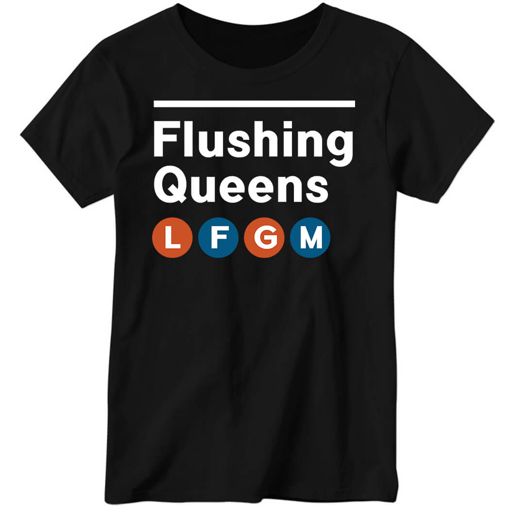 LFGM Subway Sign Ladies Boyfriend Shirt