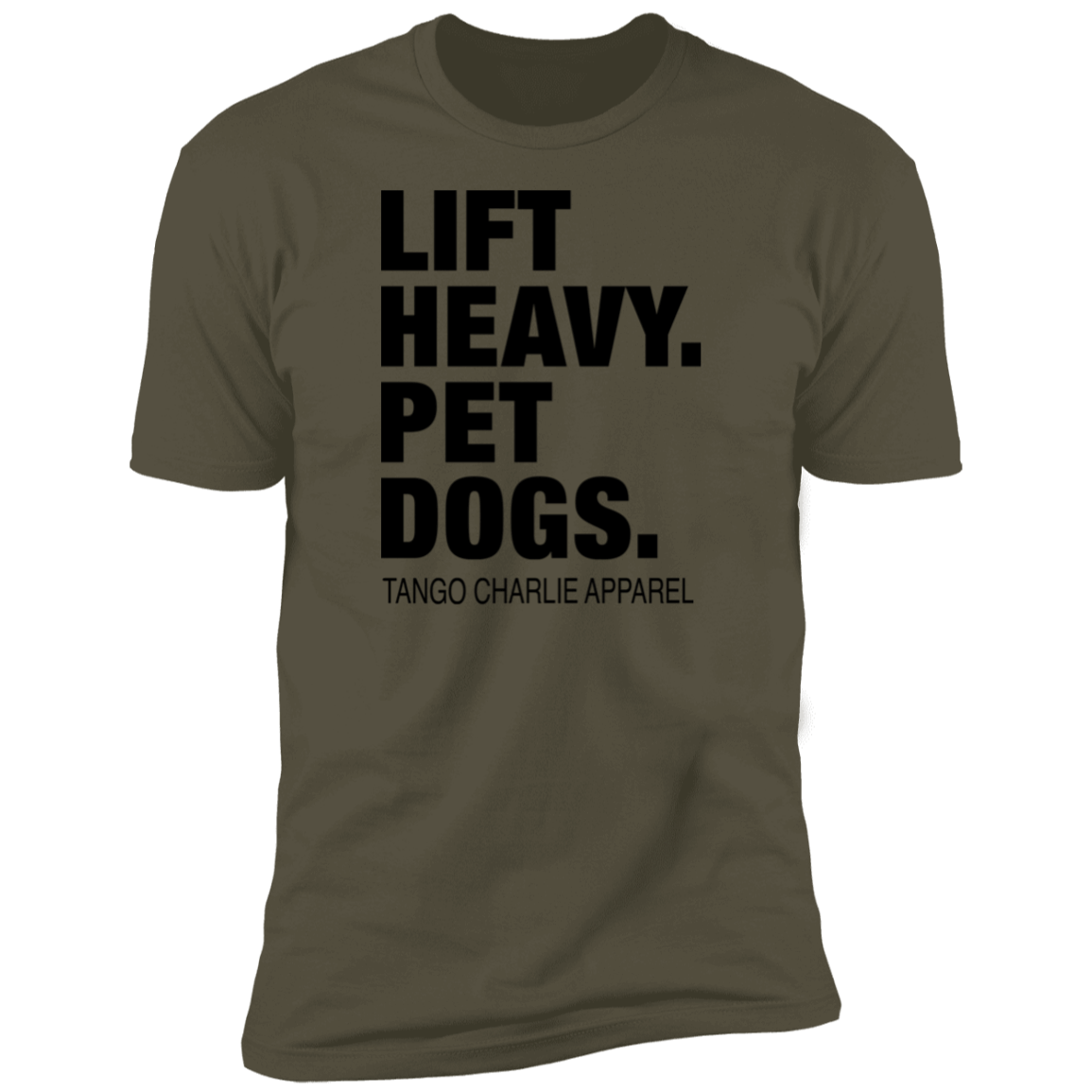 Laken Tomlinson Lift Heavy Pet Dogs Premium SS T-Shirt