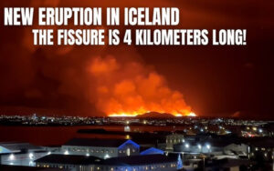 Majestic Display Iceland Volcano Erupts on Reykjanes Peninsula