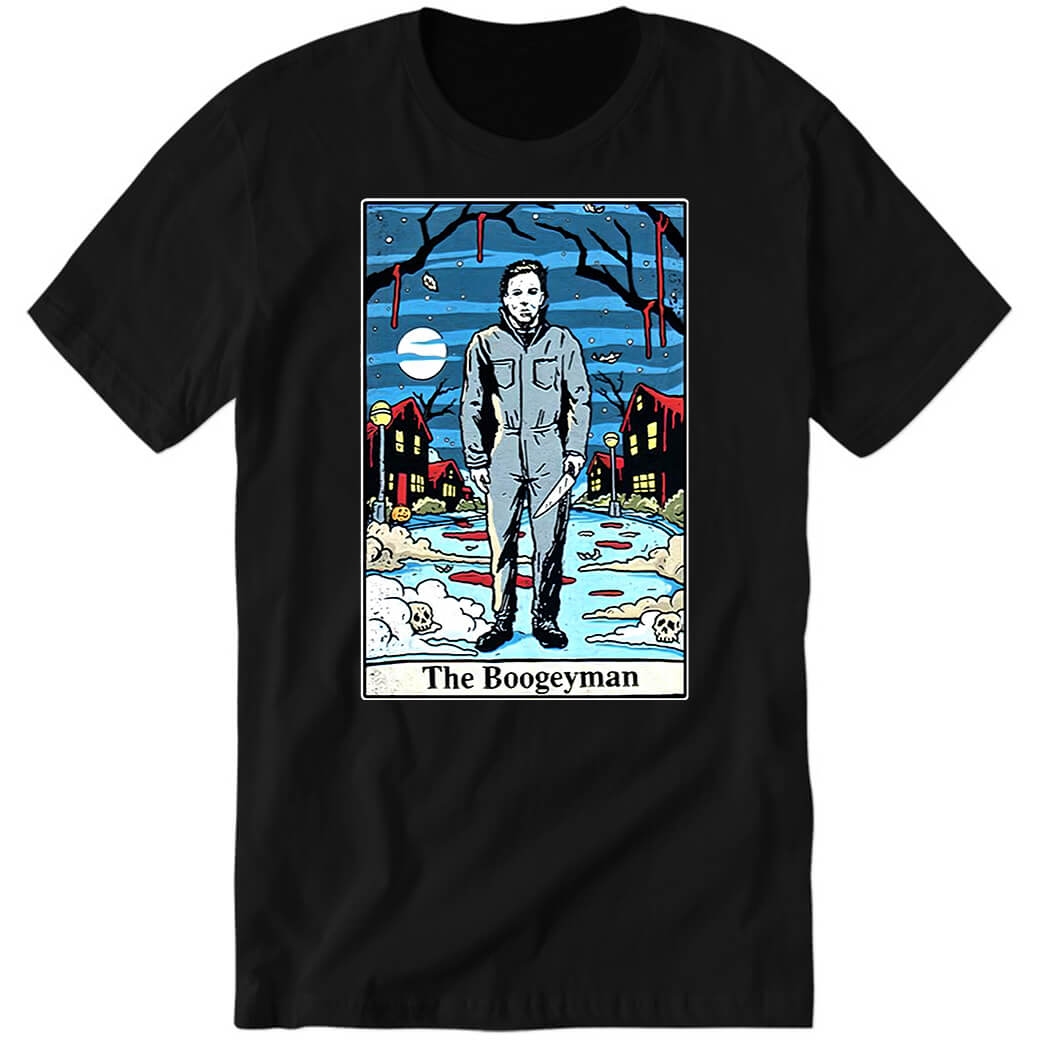 Matthew Riddle Halloween Michael Myers The Boogeyman Tarot Premium SS T-Shirt