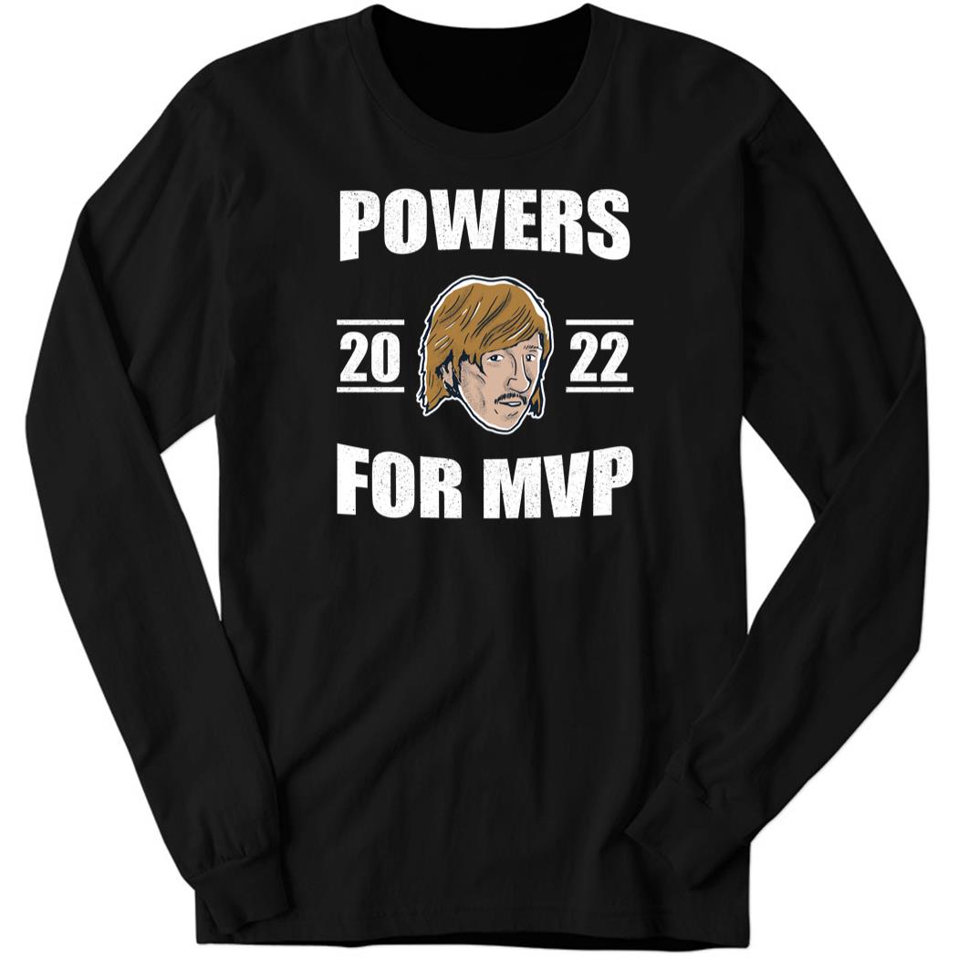 Powers 2022 For MVP Cp Mvp Long Sleeve Shirt