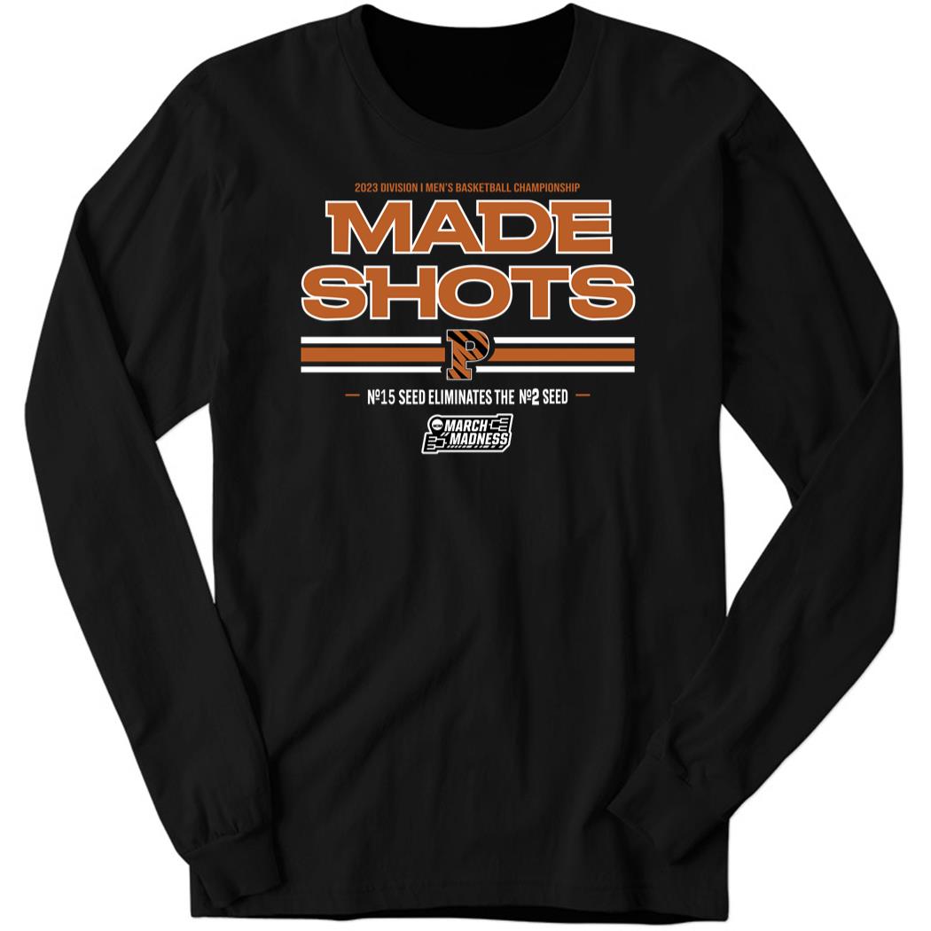 Princeton Basketball Made Shots Long Sleeve Shirt