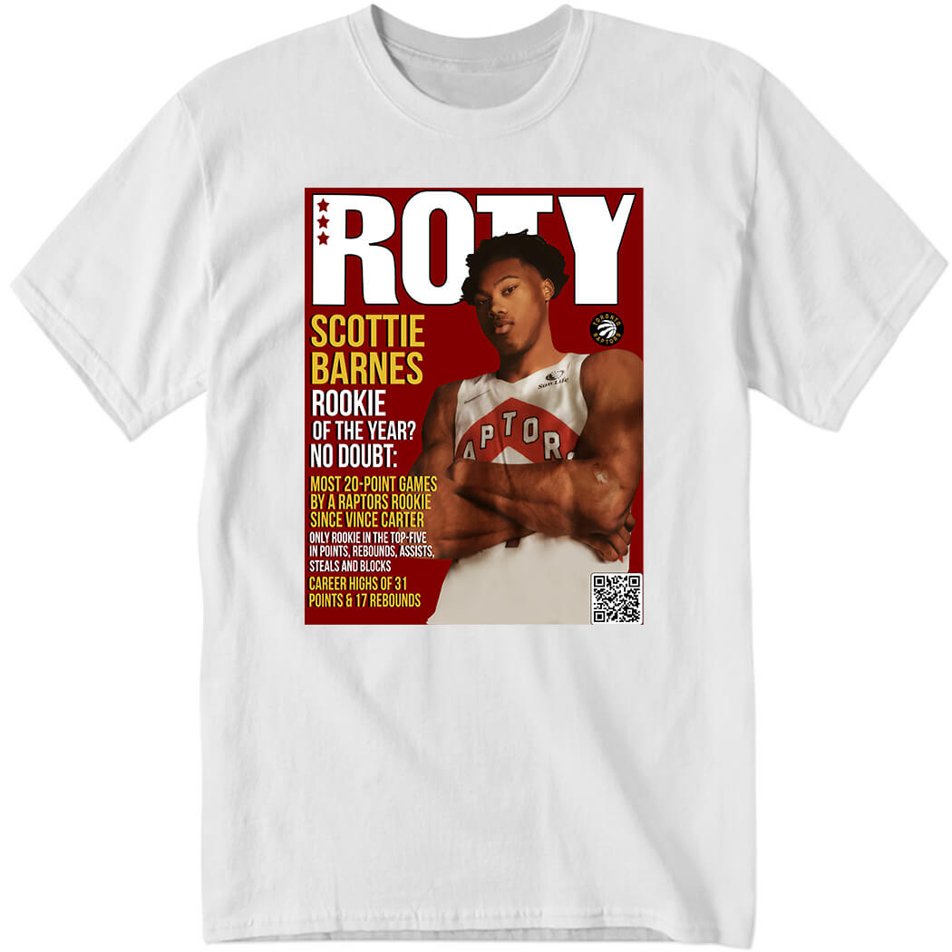 Roty Scottie Barnes Rookie Of The Year No Doubt Shirt