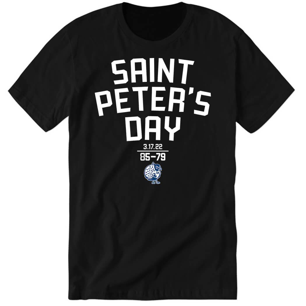 Saint Peter's Basketball Saint Peter's Day Premium SS T-Shirt
