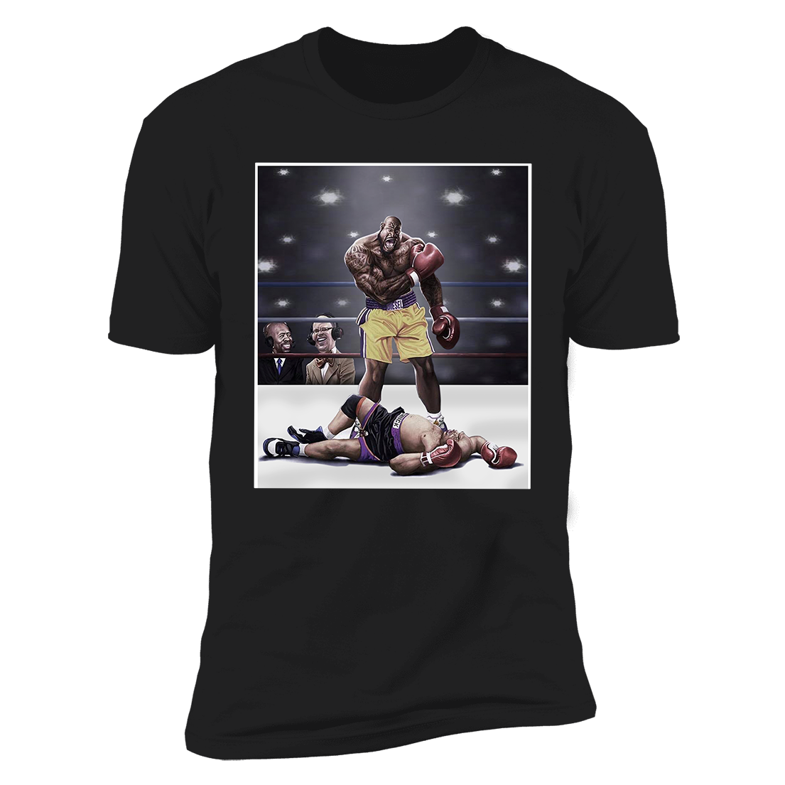 Shaquille O’neal And Chuck Knockout Premium SS T-Shirt