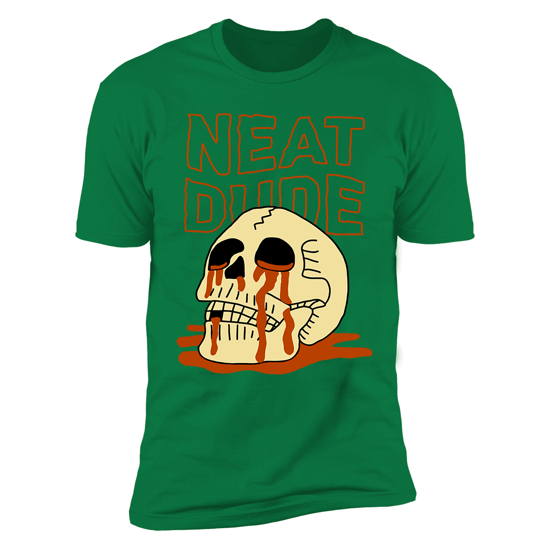 Skull Neat Dude Premium SS T-Shirt