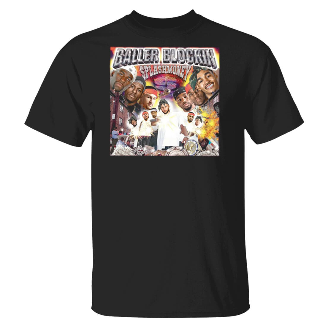 Splash Money Records Presents Baller Blockin Premium SS T-Shirt