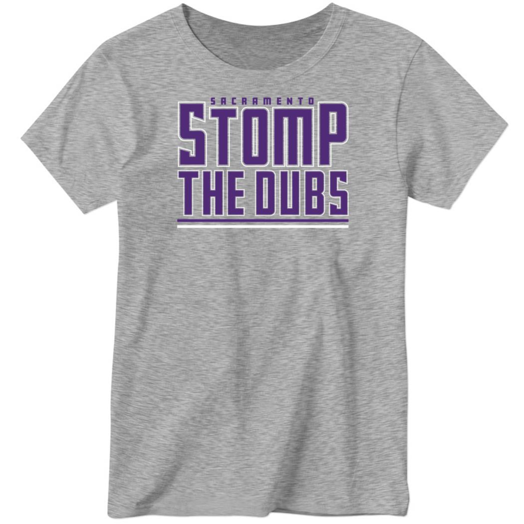 Stomp The Dubs Ladies Boyfriend Shirt