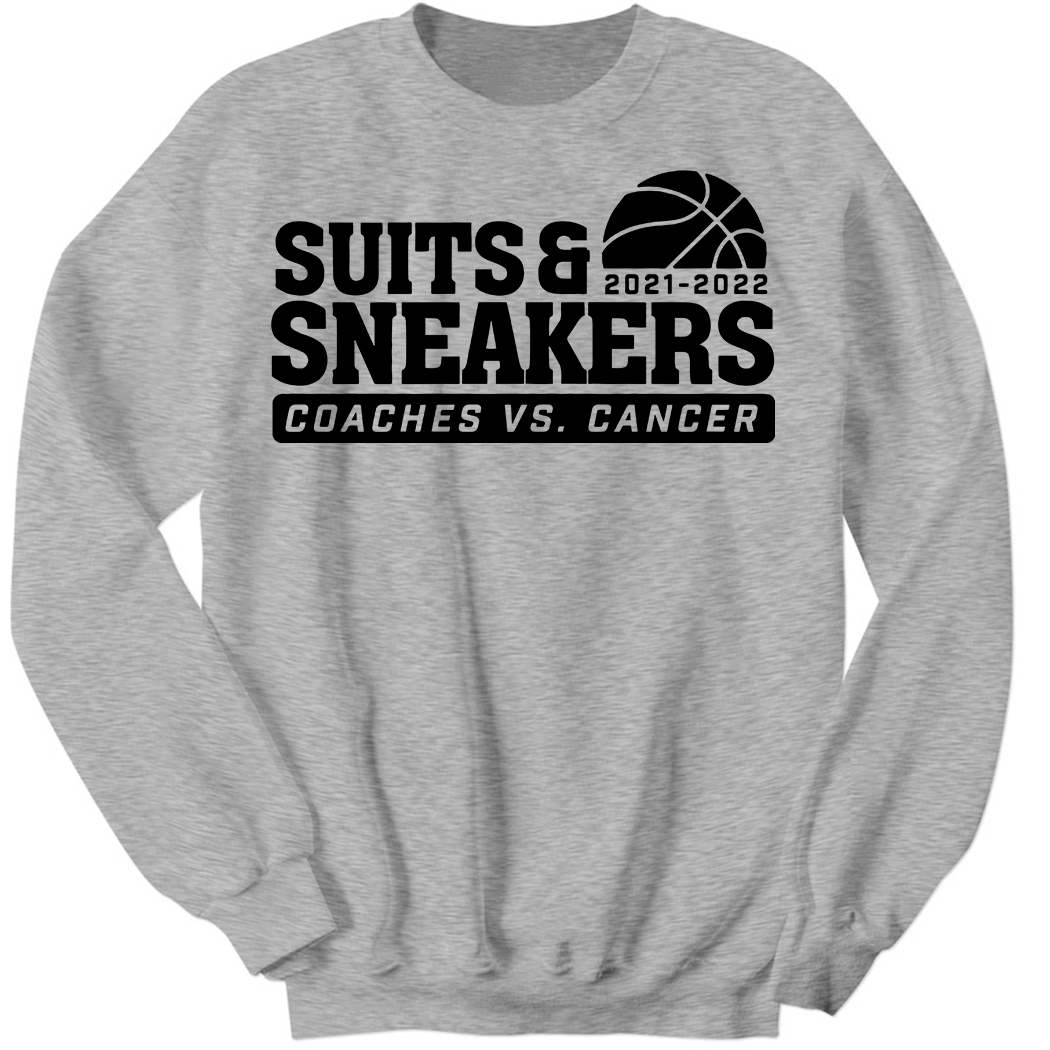 Suits & Sneakers Coaches Vs Cancer Sweatshirt