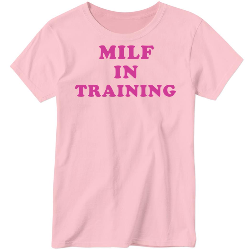 Sydsnap Milf In Training Ladies Boyfriend Shirt