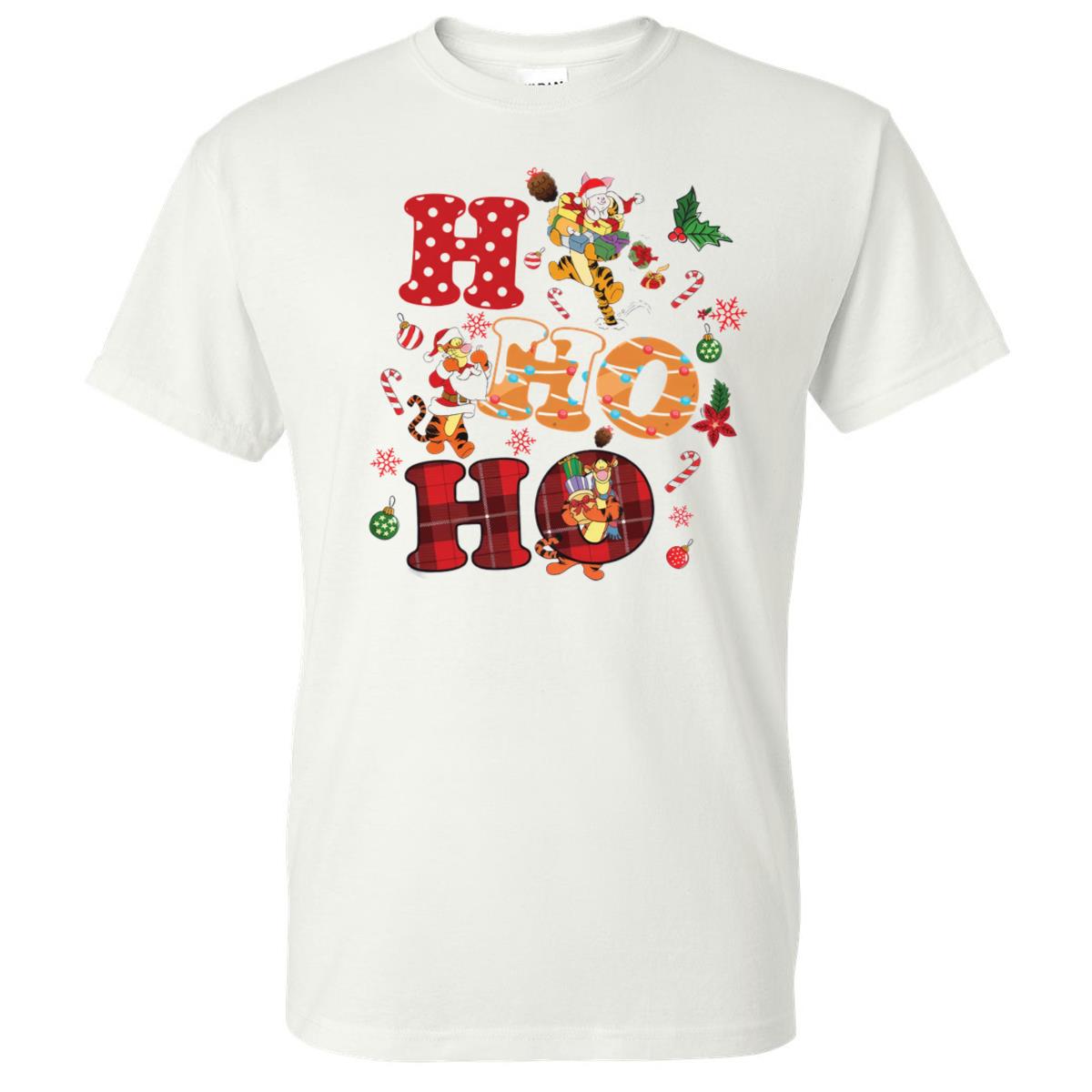 Teerockin HO HO HO Tigger Christmas Shirt