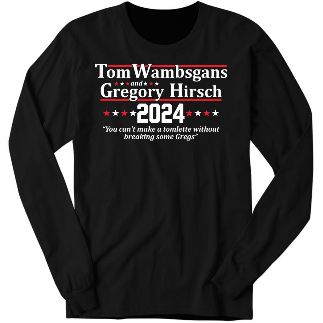Tom Wambsgans Gregory Hirsch 2024 Long Sleeve Shirt