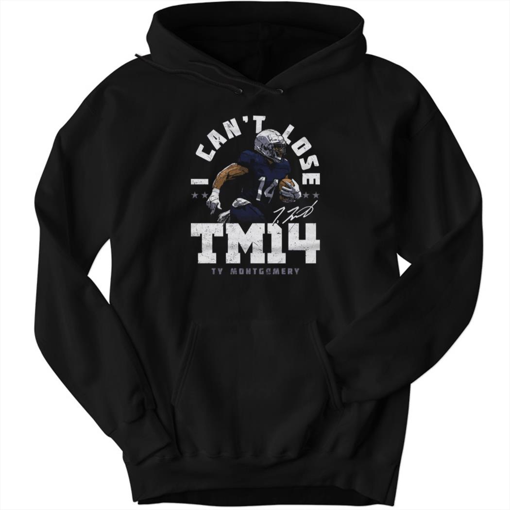 Ty Montgomery New England Can’t Lose Hoodie