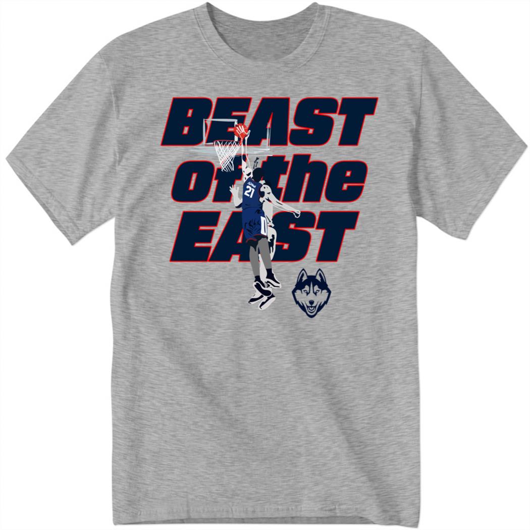 Uconn Basketball Adama Sanogo Beast Of The East Shirt