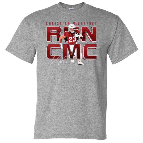 Vintage Christian McCaffrey San Francisco Run CMC Shirt