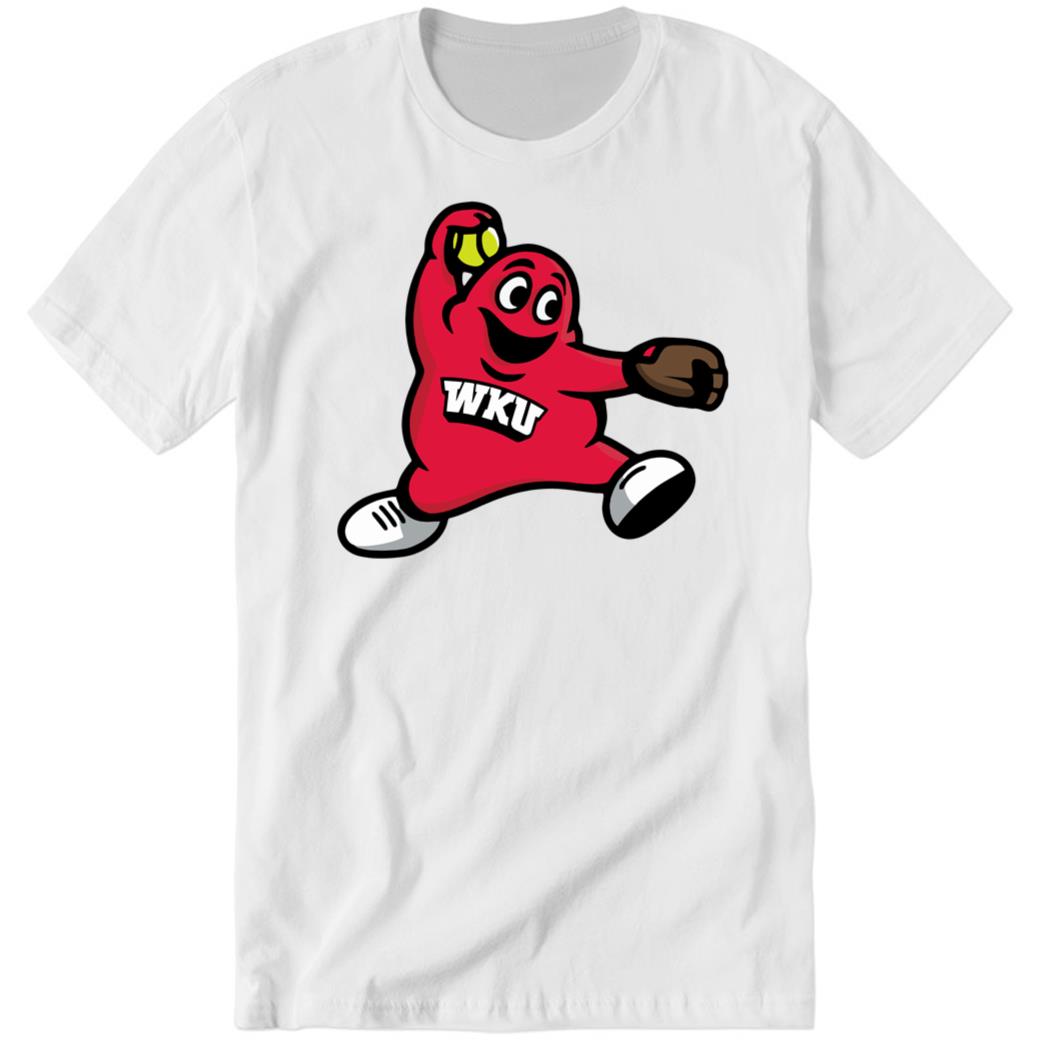 WKU Softball Western Kentucky Big Red Premium SS T-Shirt