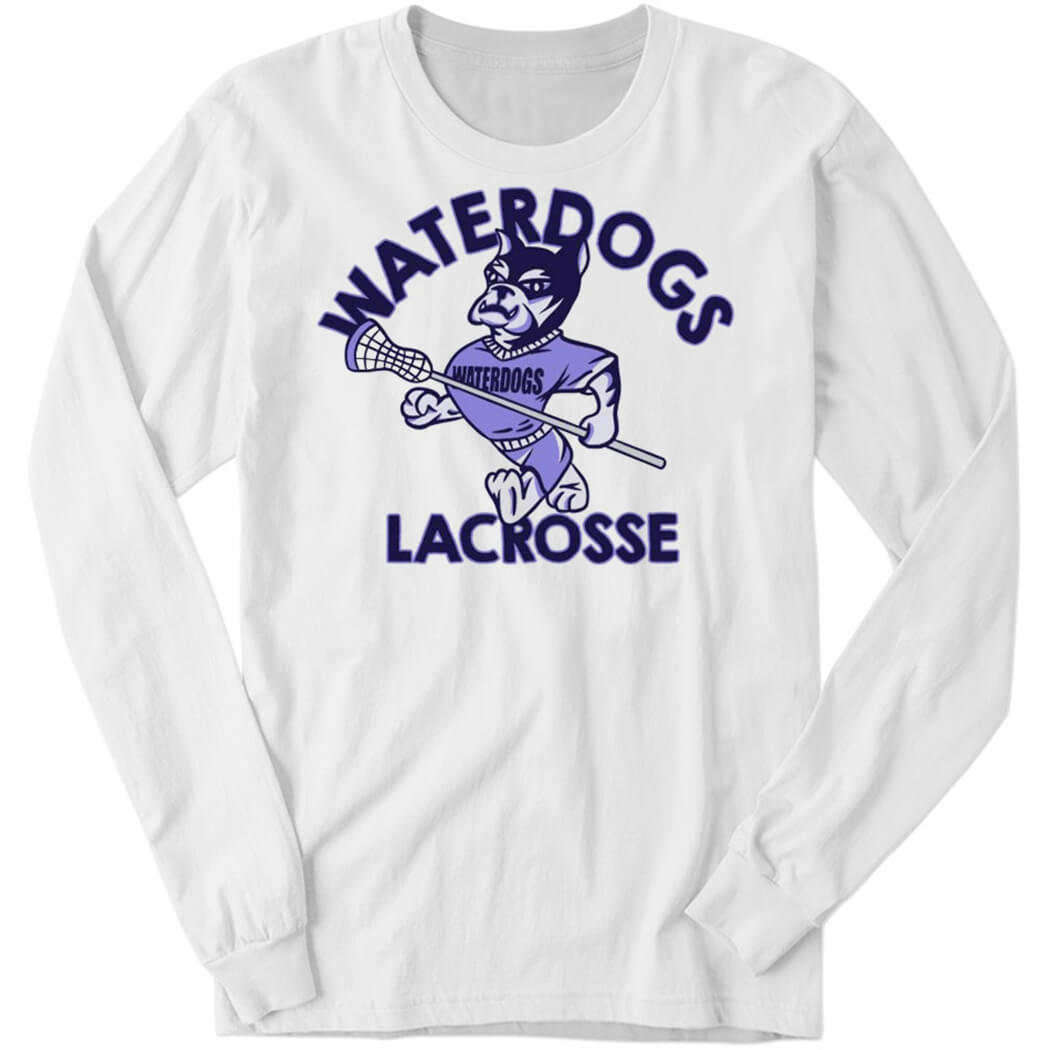 Waterdogs Lacrosse Logo Long Sleeve Shirt