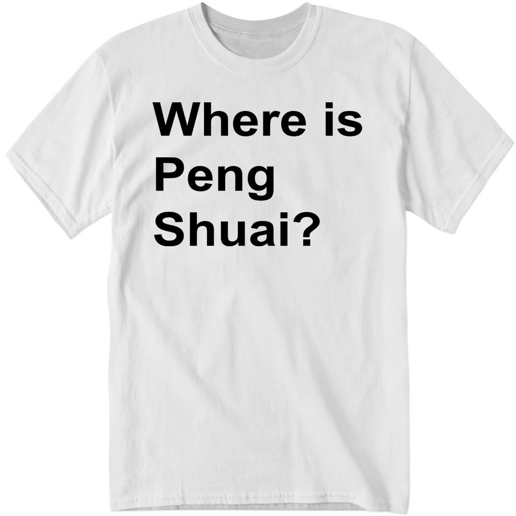 Where Is Peng Shuai Shirt