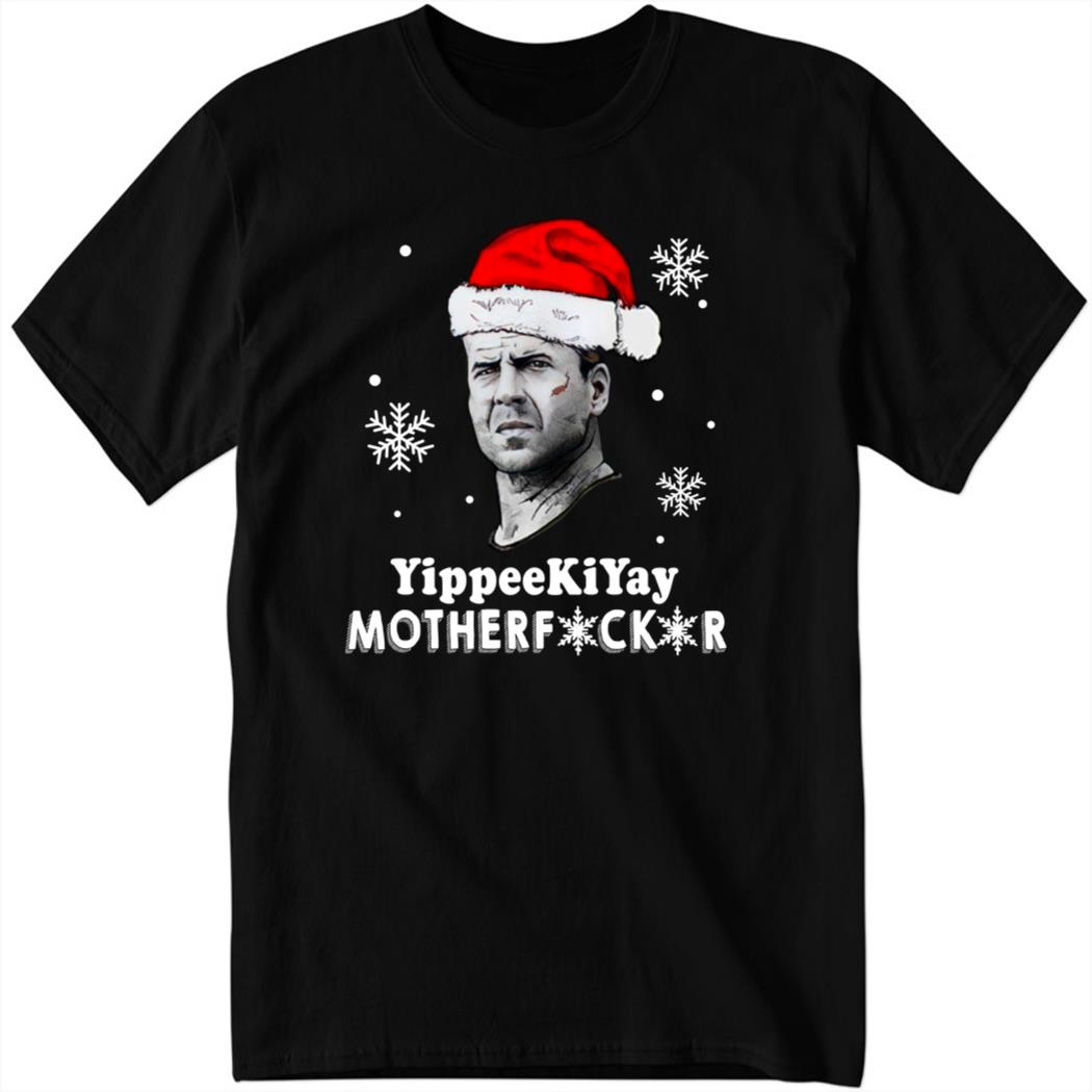 Yipeekiyay Motherfucker Christmas 2022 Shirt