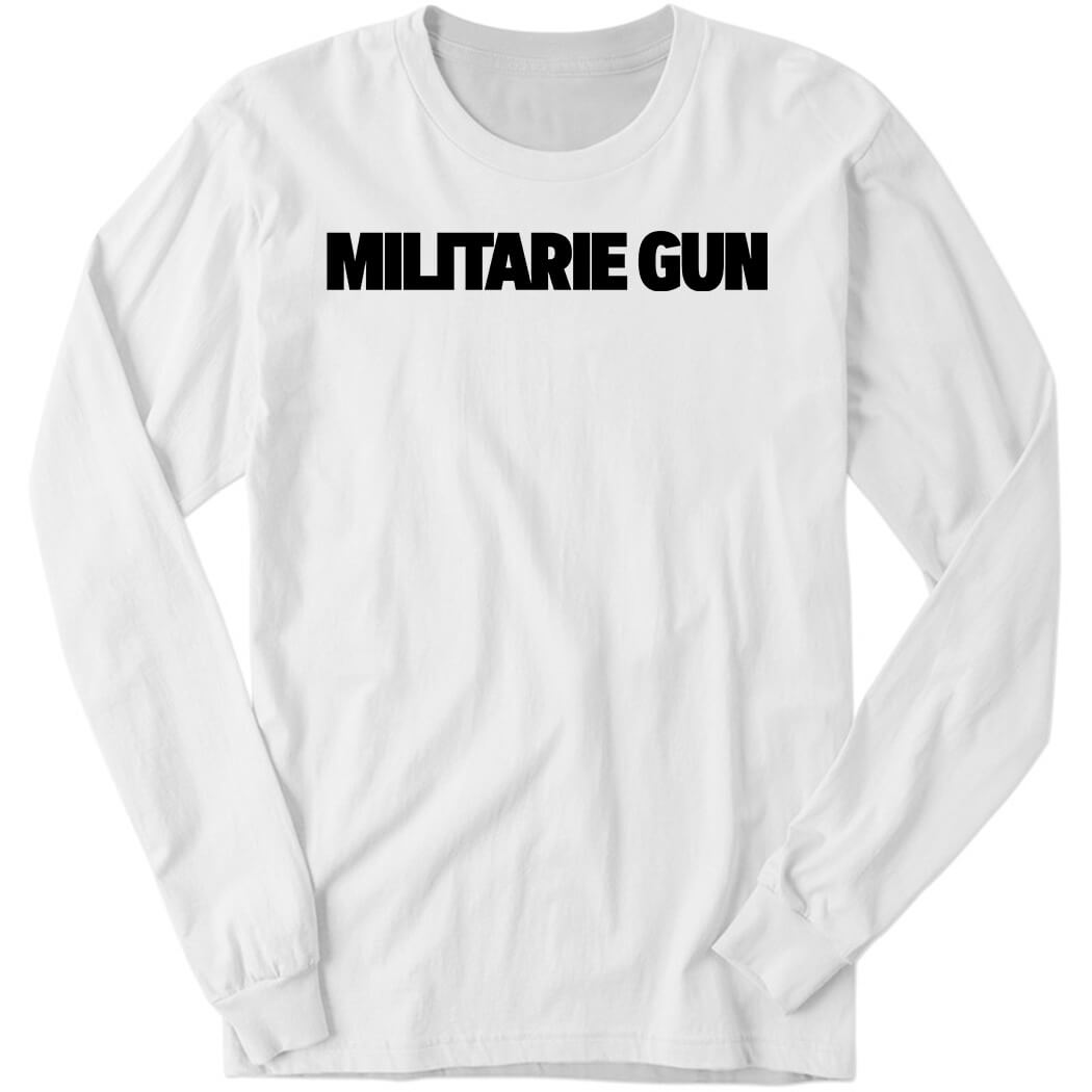 Yo Soy Milk Militarie Gun Long Sleeve Shirt