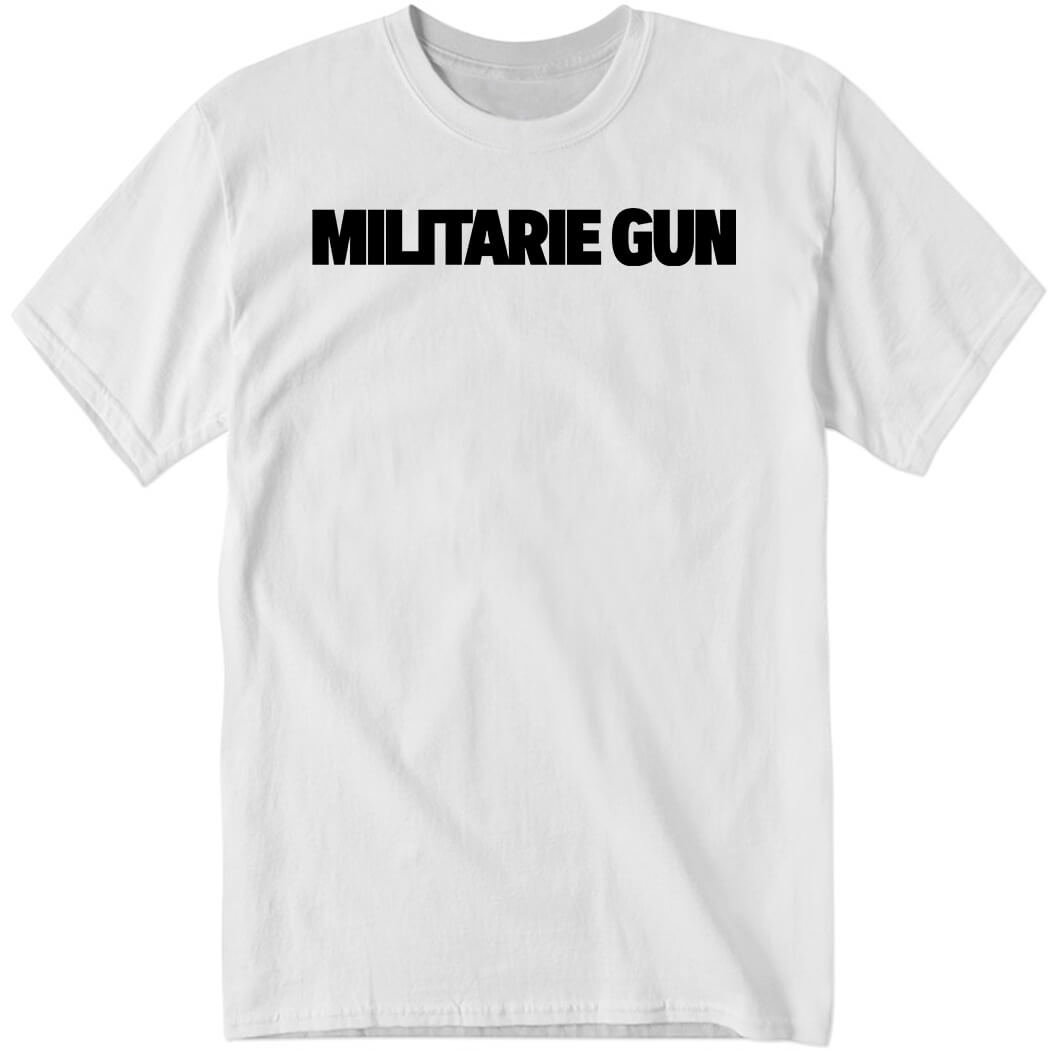 Yo Soy Milk Militarie Gun Shirt