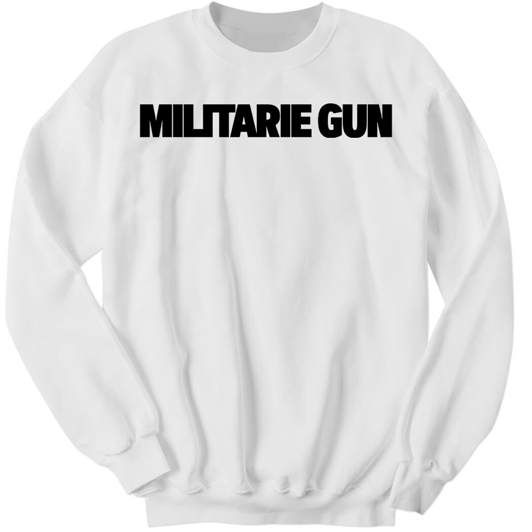 Yo Soy Milk Militarie Gun Sweatshirt