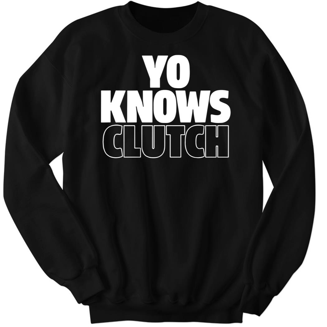 Yoan Moncada Yo Knows Clutch Sweatshirt