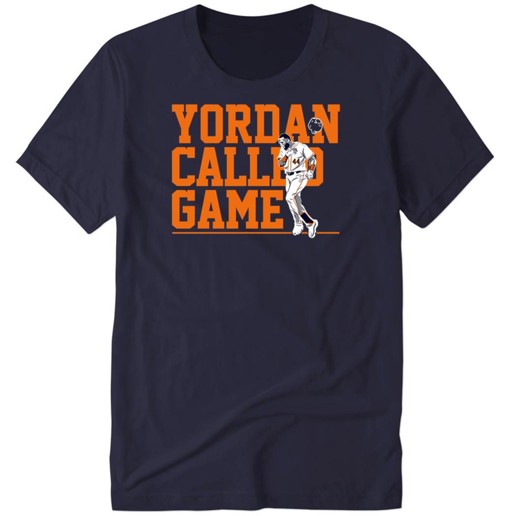 Yordan Alvarez Called Game Premium SS T-Shirt