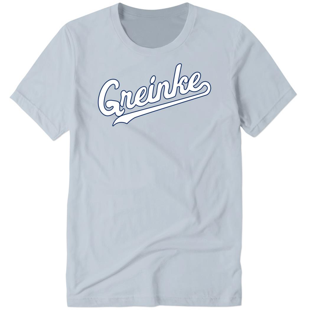 Zack Greinke Kansas City Text Premium SS T-Shirt