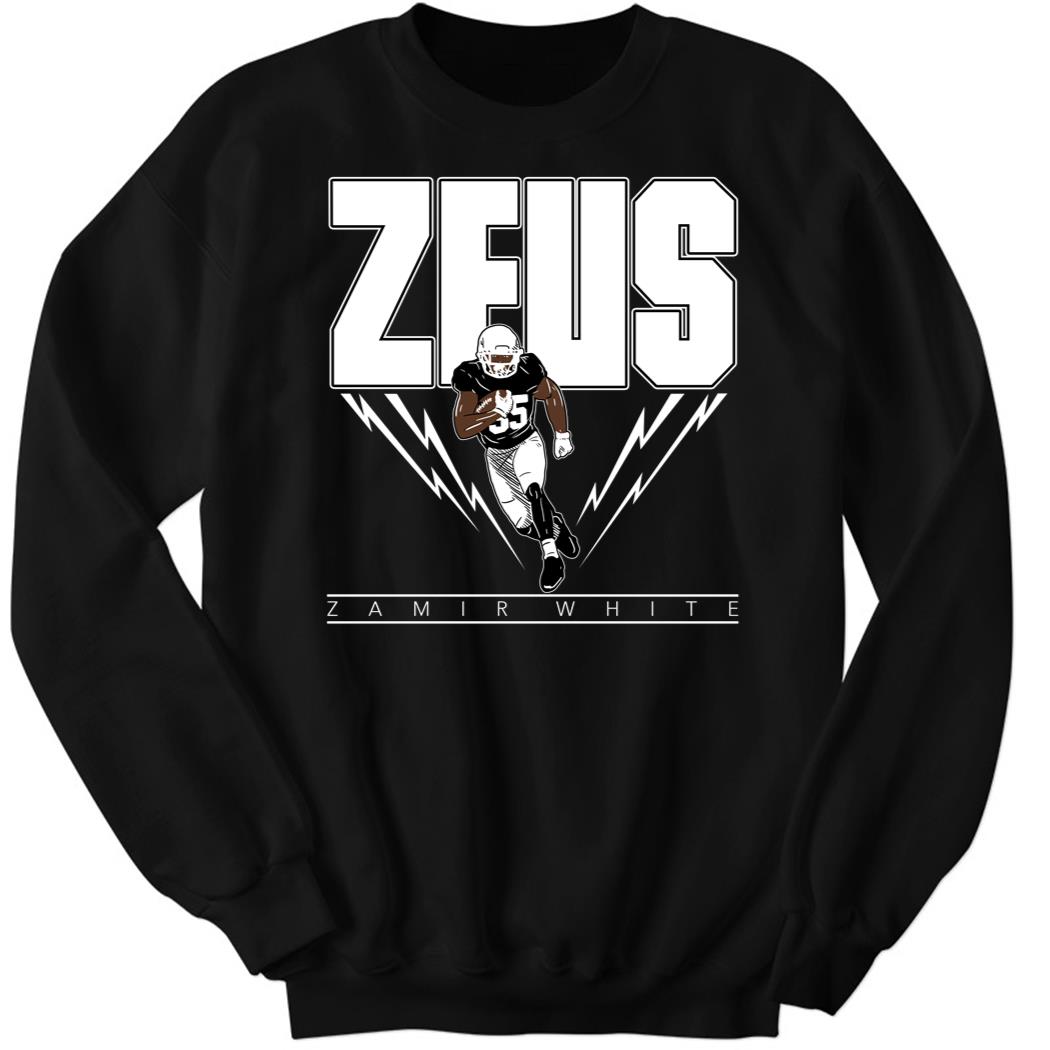 Zamir White Zeus Sweatshirt