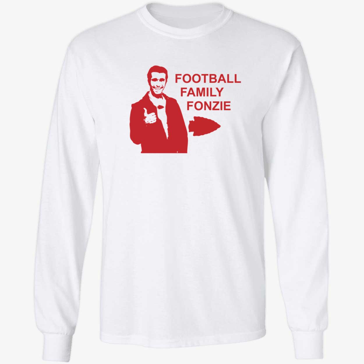 aaronladd0 Football Family Fonzie Long Sleeve Shirt